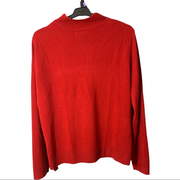 Laura Scott Red Long sleeves Sweater Size XL - Picture 10 of 12